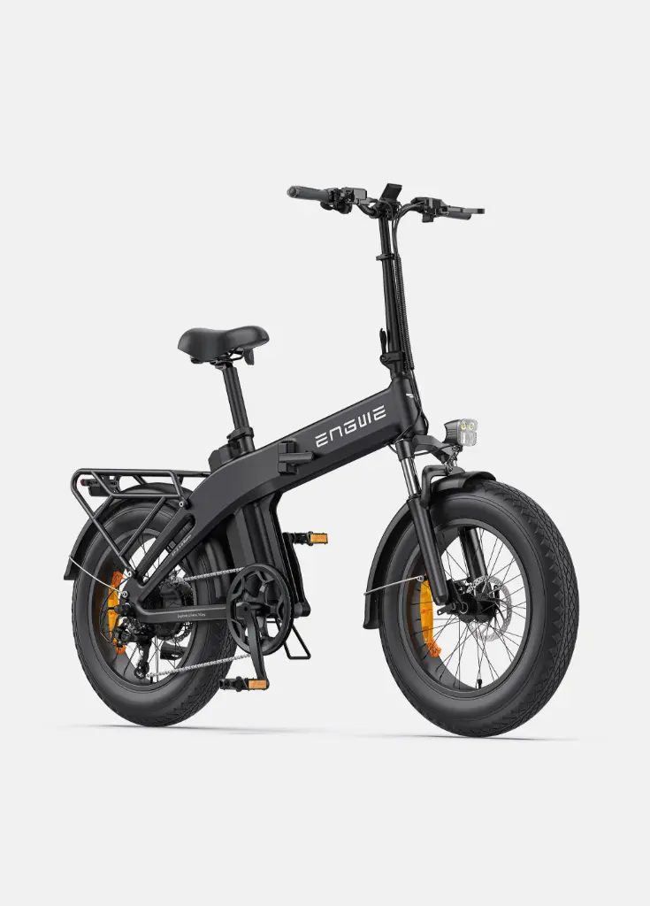 ENGWE EP-2 3.0 Boost – Bicicleta eléctrica plegable fat bike con sensor de par 120 km color Negro